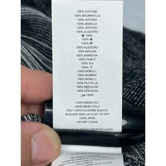 Michael Kors Link Stripe Crew Neck sweater Men’s size L NWT - Picture 7 of 8